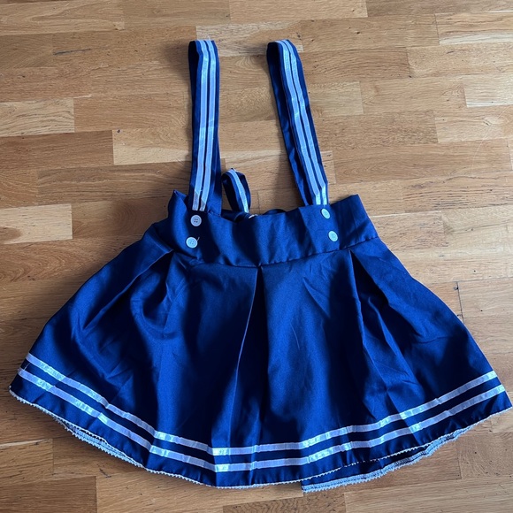 2pc Woman’s sailor school girl pinafore costume NEW - Picture 5 of 11